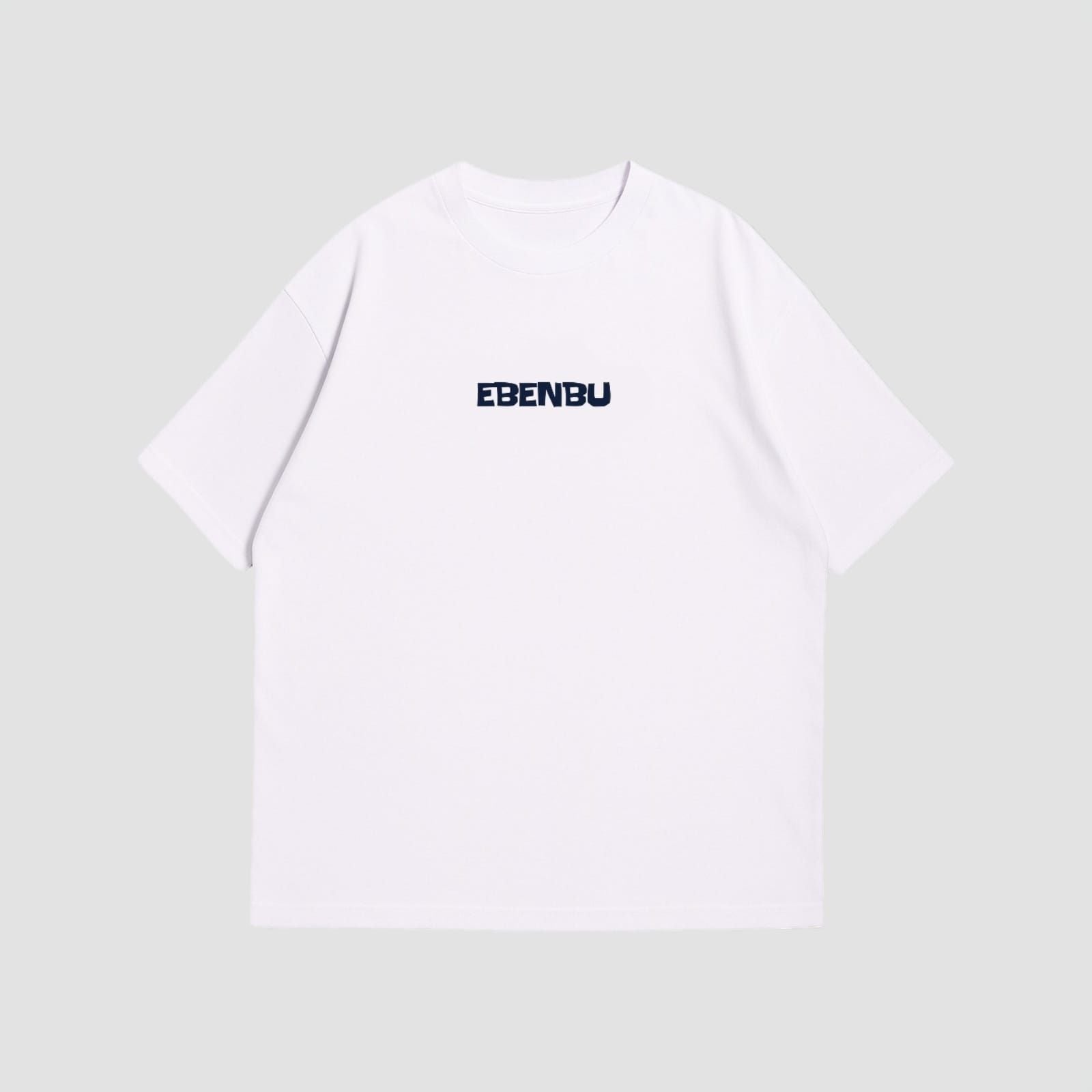 Remera Over Boxy "Blue Palm"