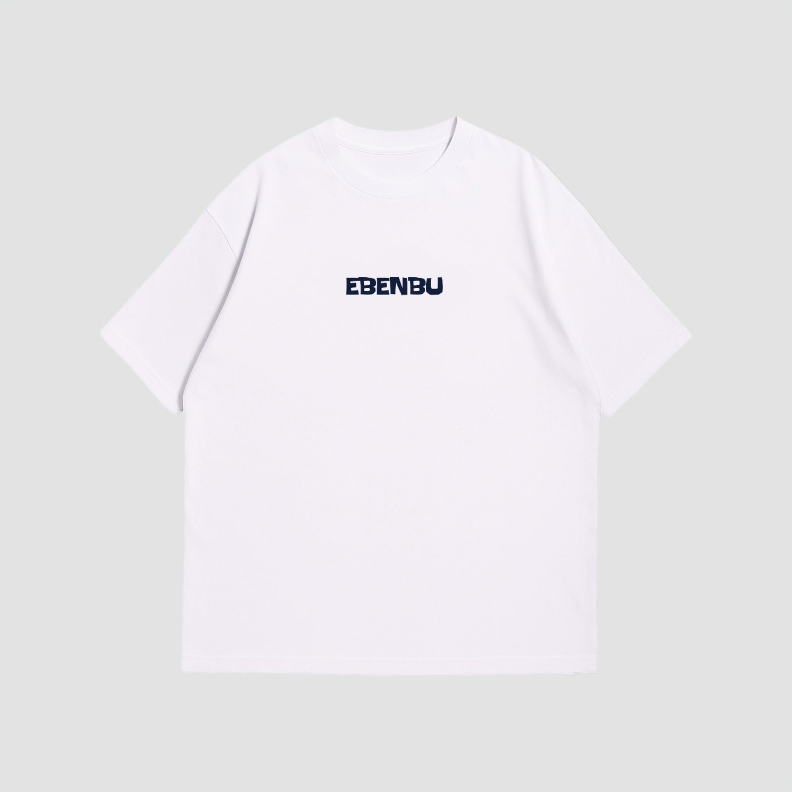 Remera Over Boxy "Blue Palm"